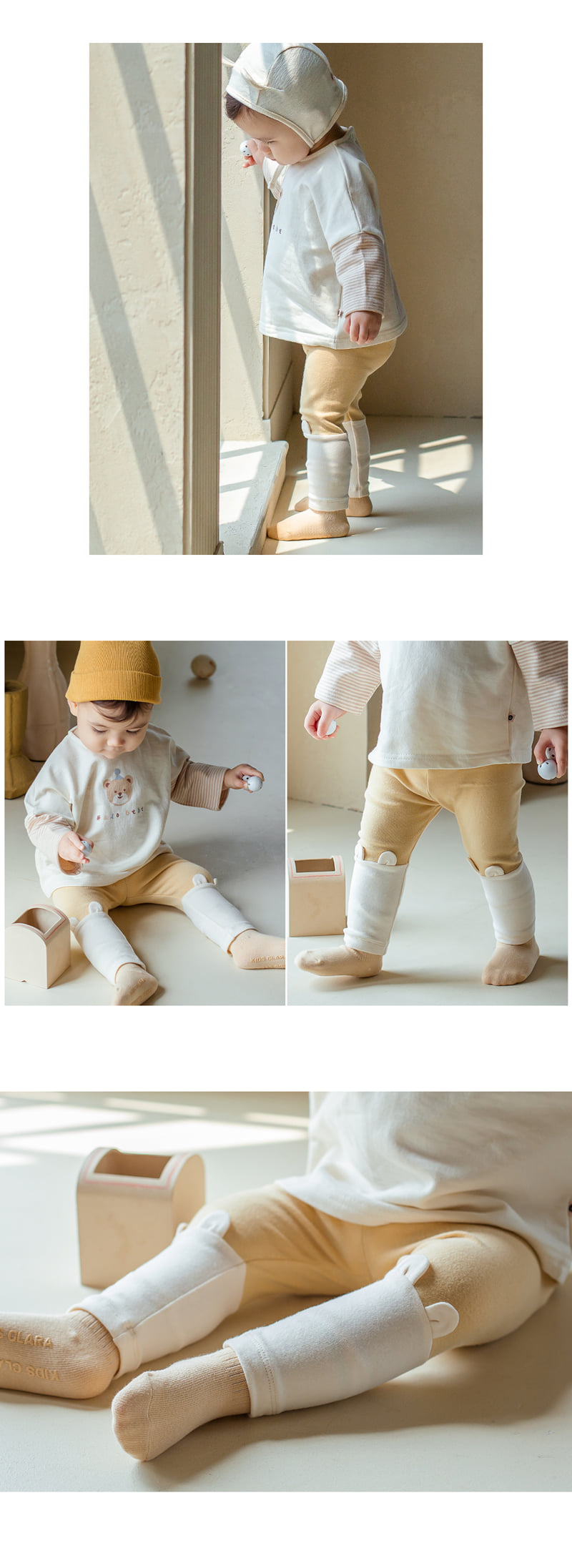 Kids Clara - Korean Baby Fashion - #babywear - Edith Baby Leggings - 5