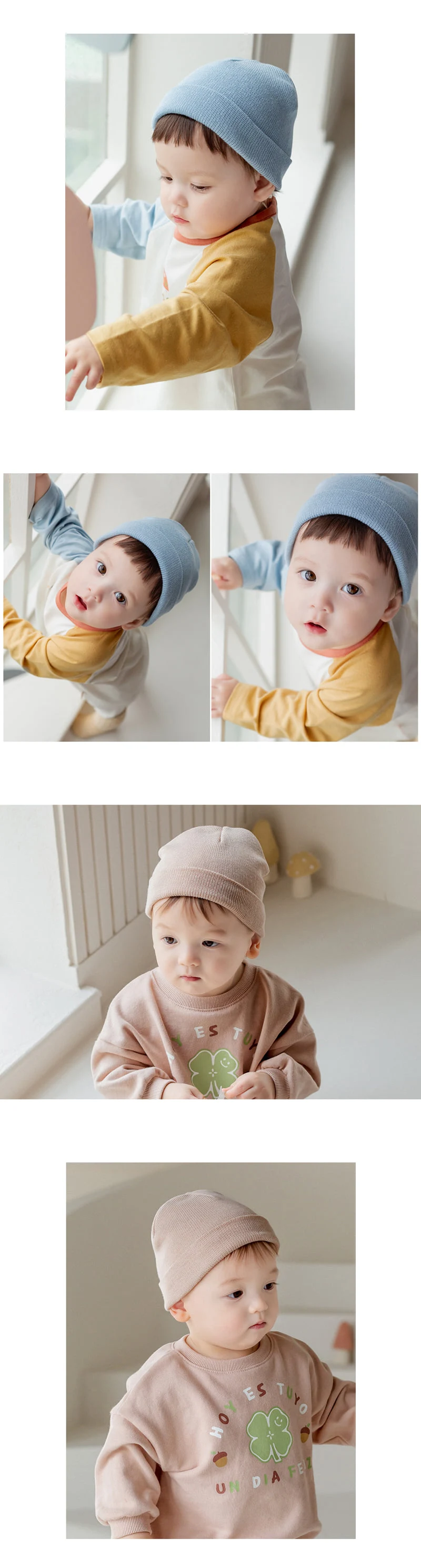 Kids Clara - Korean Baby Fashion - #onlinebabyboutique - Toddler Kids Beanie - 3