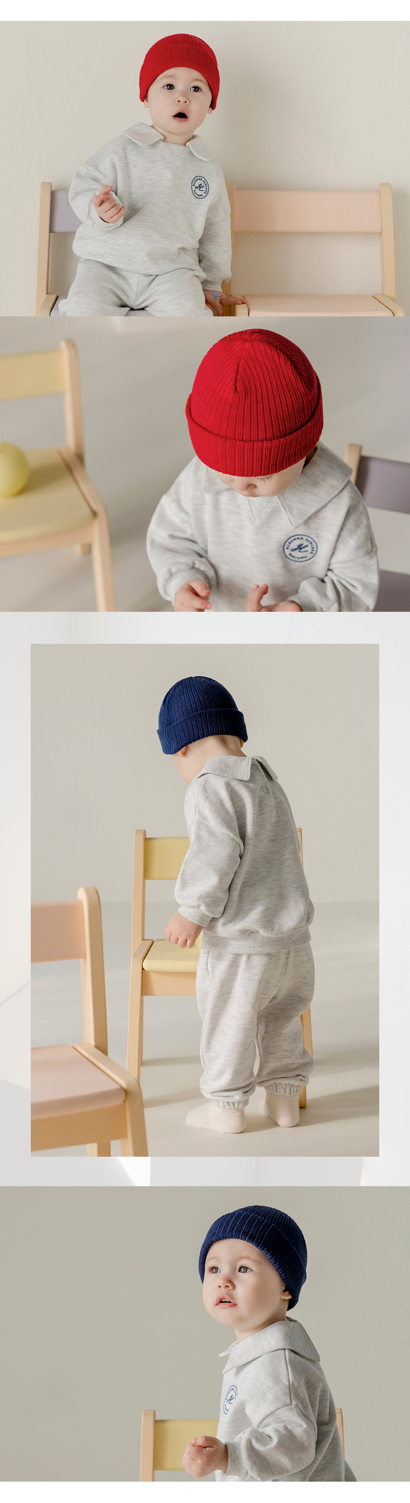 Kids Clara - Korean Baby Fashion - #onlinebabyshop - Style Rib Beanie - 5