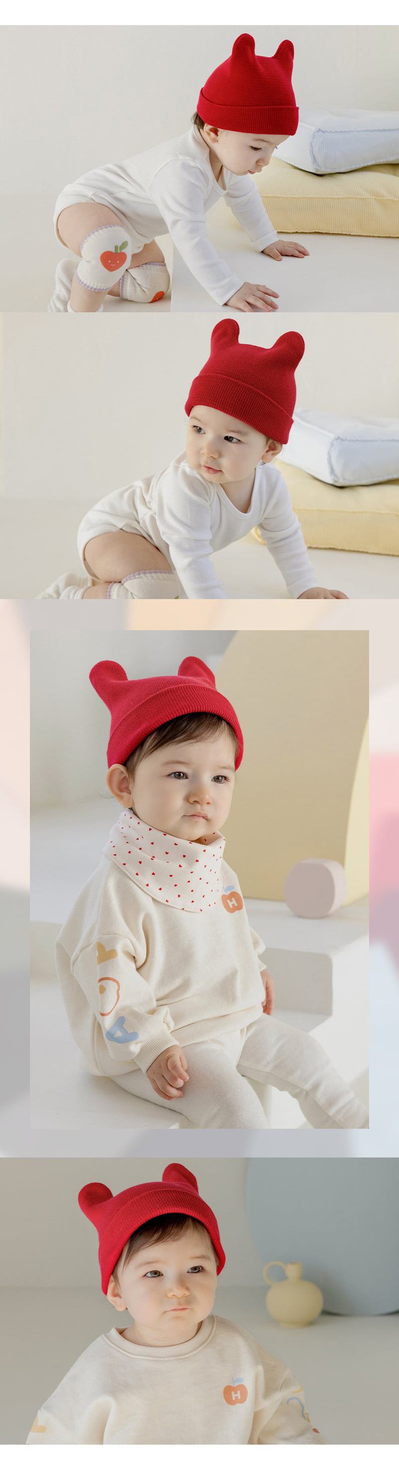 Kids Clara - Korean Baby Fashion - #onlinebabyshop - Bebe Devil Beanie - 3