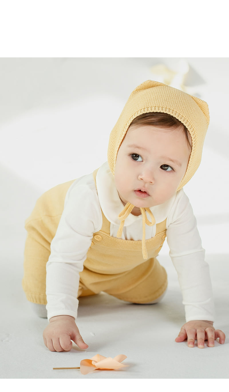 Kids Clara - Korean Baby Fashion - #onlinebabyshop - Karen Round Baby Tee