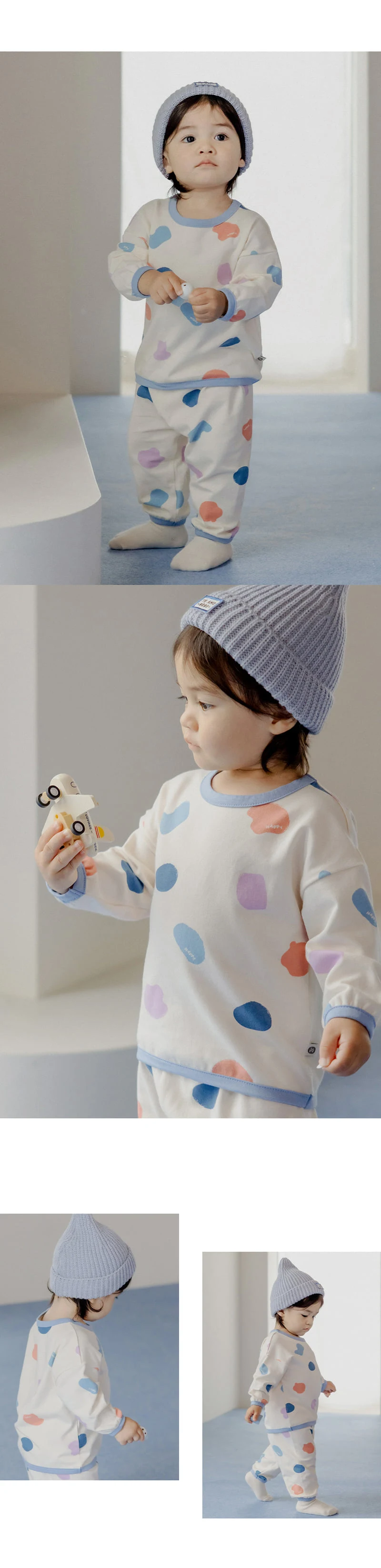 Kids Clara - Korean Baby Fashion - #onlinebabyshop - Pucky Round Set-up - 7