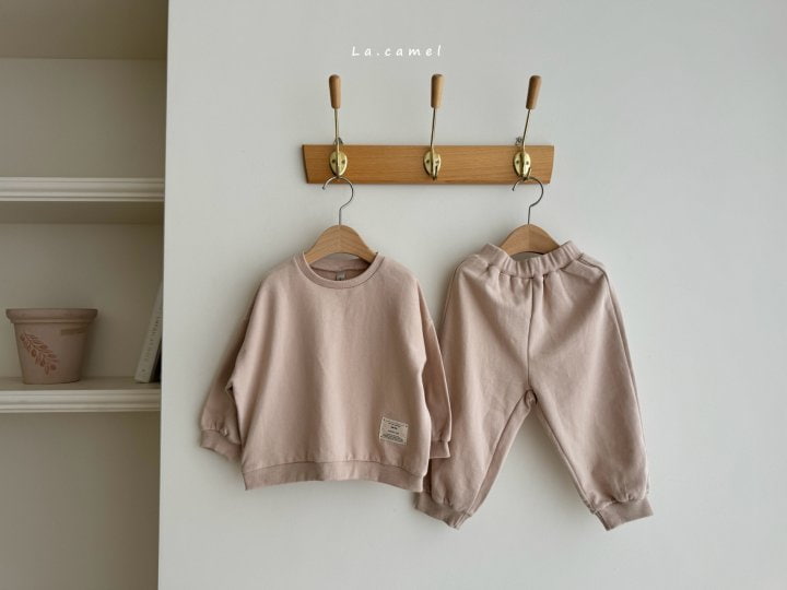 La Camel - Korean Children Fashion - #designkidswear - Mini Top Bottom Set