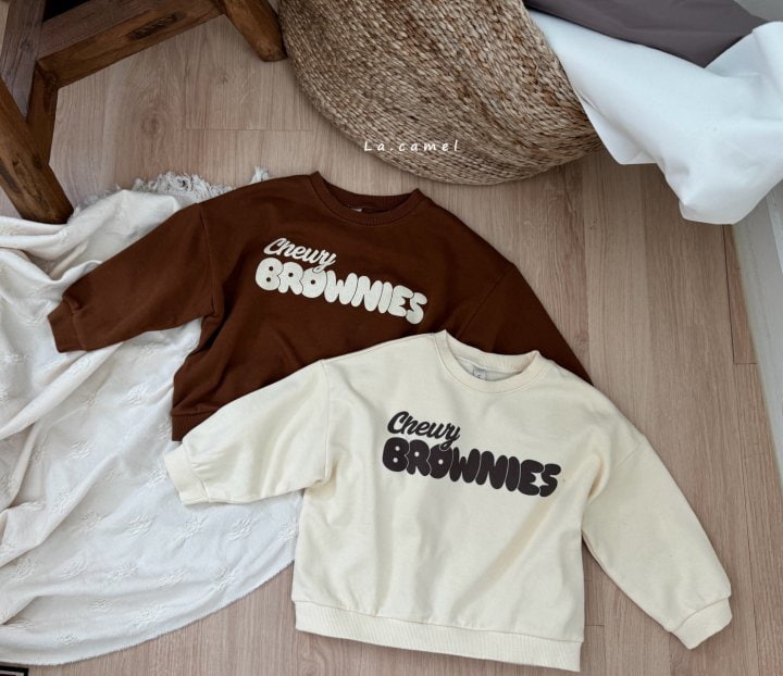 La Camel - Korean Children Fashion - #stylishchildhood - Brownie Sweatshirts - 3