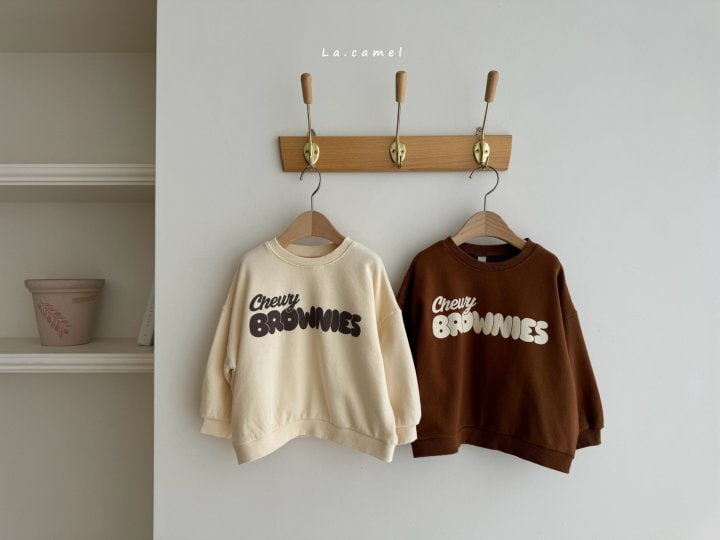 La Camel - Korean Children Fashion - #toddlerclothing - Brownie Sweatshirts - 2