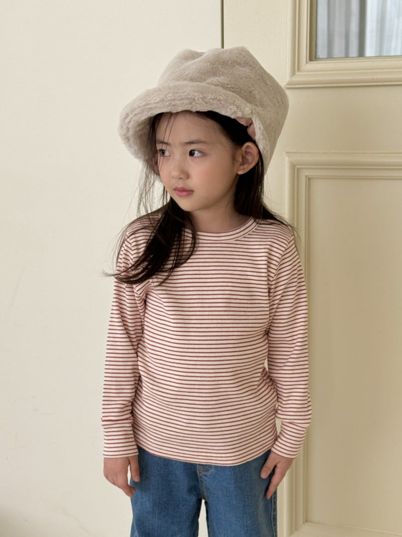 La Chouchou - Korean Baby Fashion - #babyboutique - Dadily Stripe Tee