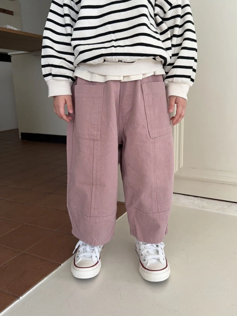 La Chouchou - Korean Baby Fashion - #babyfever - Ladder Cotton Pants