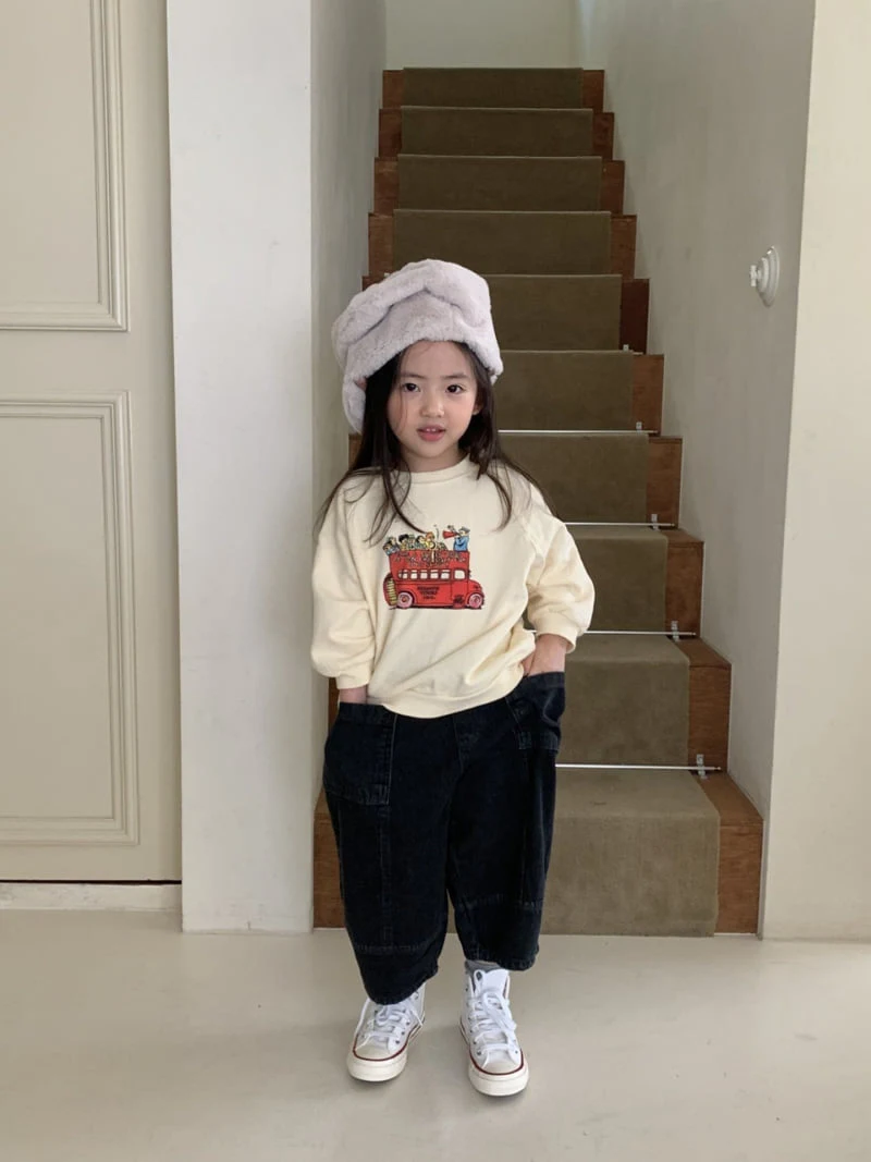 La Chouchou - Korean Baby Fashion - #babyoninstagram - Ladder Denim Pants - 11