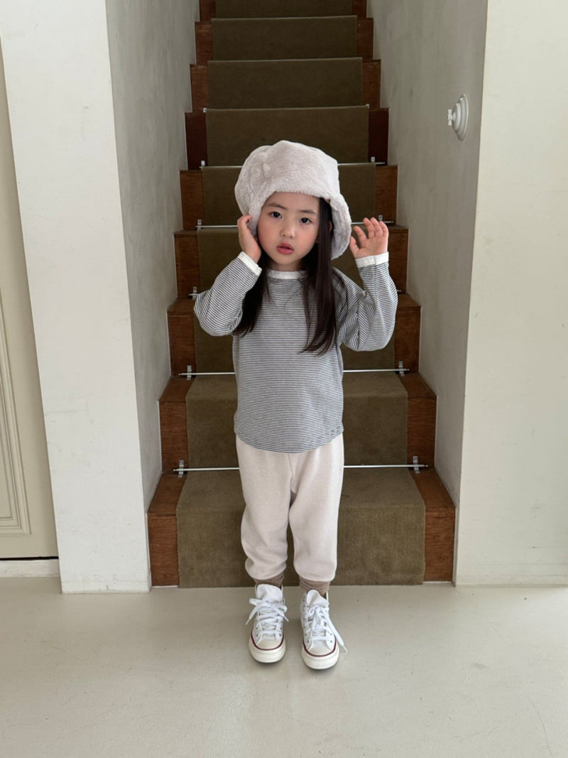 La Chouchou - Korean Baby Fashion - #babyoninstagram - Span Jogger Pants - 4