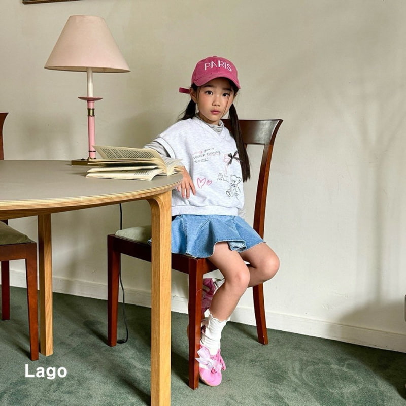 Lago - Korean Children Fashion - #childofig - Terry Ribbon Vest - 11