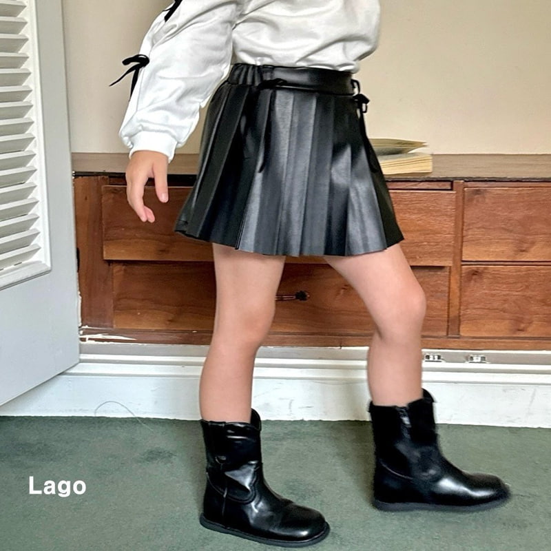 Lago - Korean Children Fashion - #childofig - Pleats Skirt Pants - 2