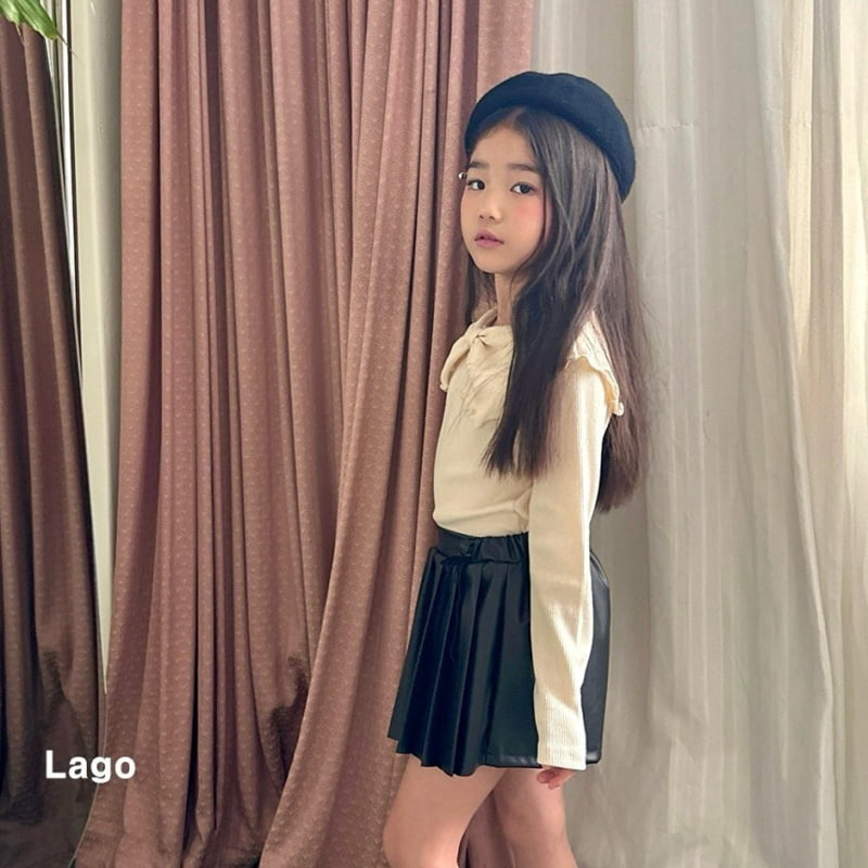 Lago - Korean Children Fashion - #childofig - Pleats Skirt Pants - 3