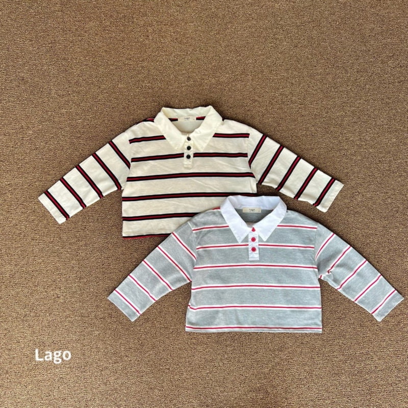 Lago - Korean Children Fashion - #childrensboutique - Miu Stripe Tee