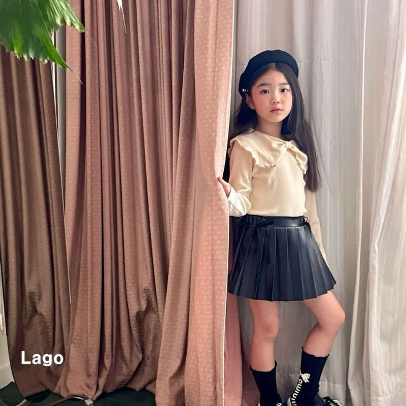 Lago - Korean Children Fashion - #designkidswear - Pleats Skirt Pants - 5