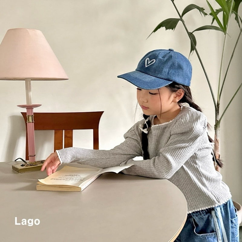 Lago - Korean Children Fashion - #designkidswear - Lace Square Tee - 3