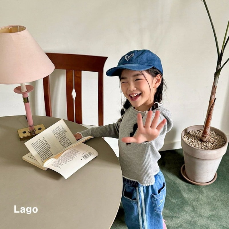 Lago - Korean Children Fashion - #fashionkids - Lace Square Tee - 5