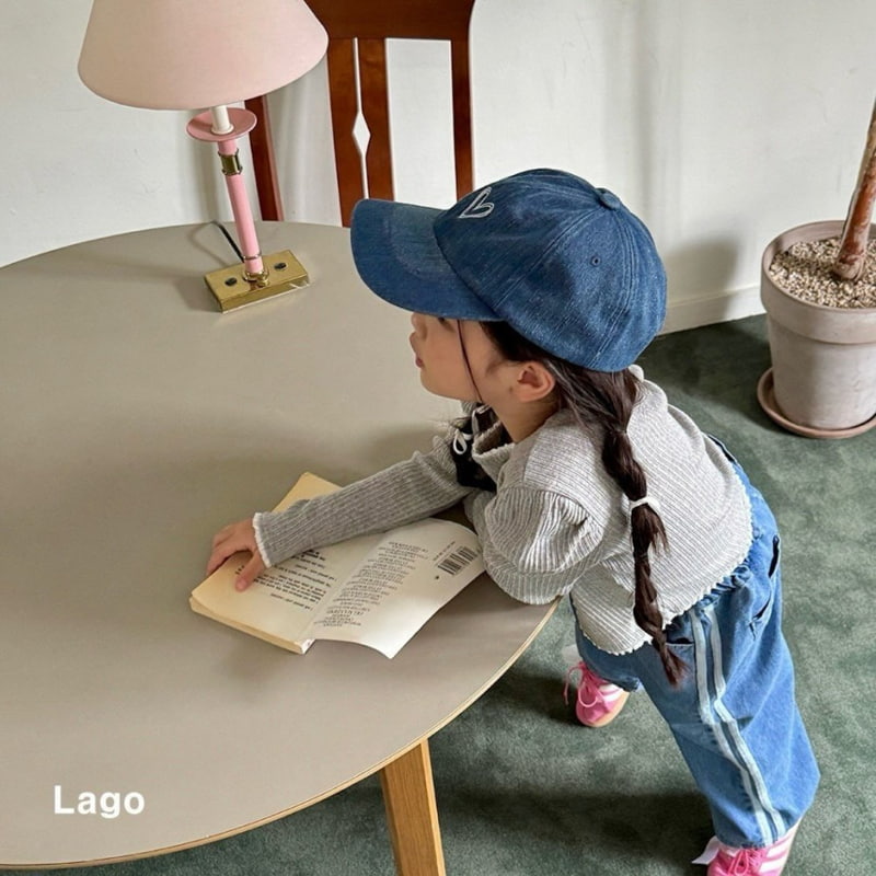 Lago - Korean Children Fashion - #kidzfashiontrend - Lace Square Tee - 8