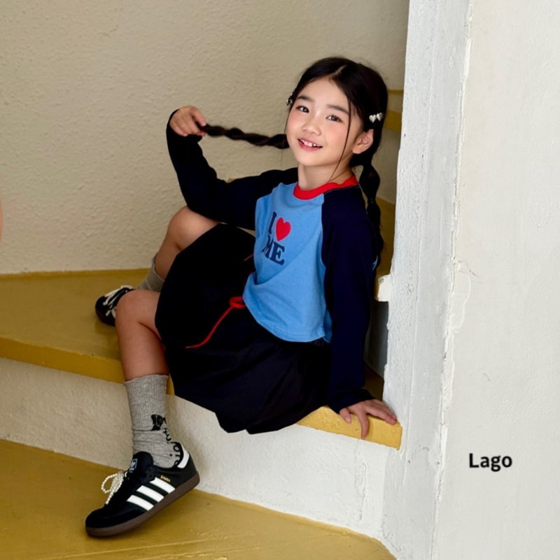 Lago - Korean Children Fashion - #kidzfashiontrend - Love Me Raglan Tee - 5