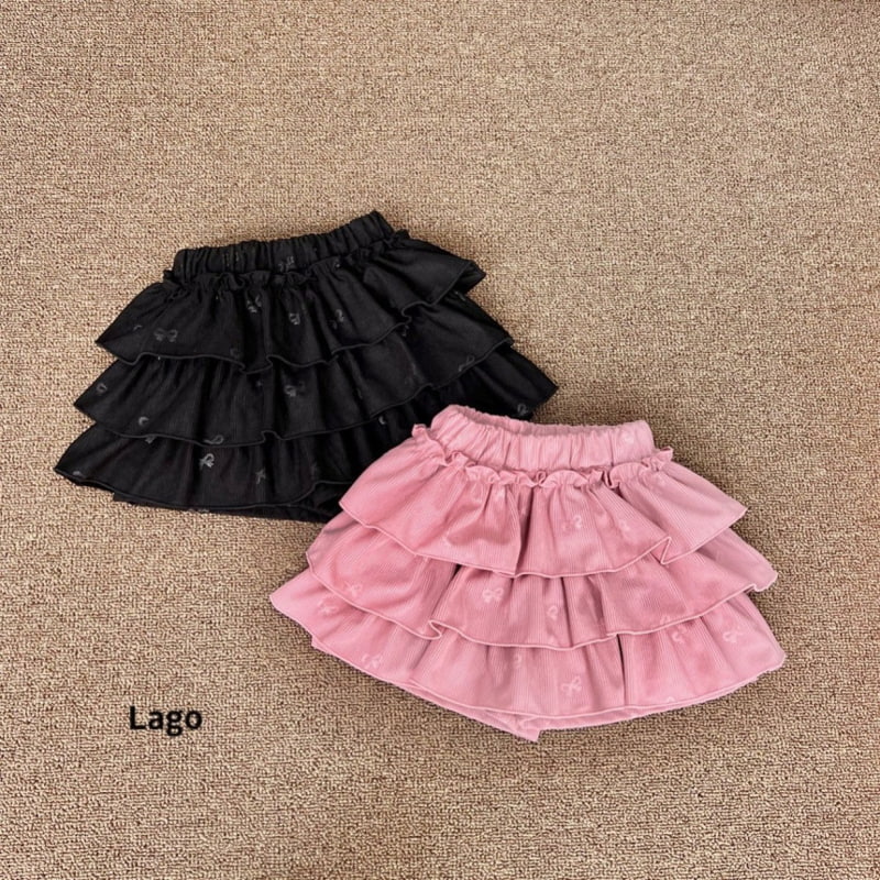 Lago - Korean Children Fashion - #magicofchildhood - Ribbon Cancan Pants