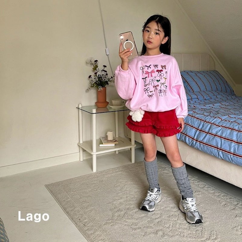 Lago - Korean Children Fashion - #magicofchildhood - Ribbon Graphics Sweatshirts - 10