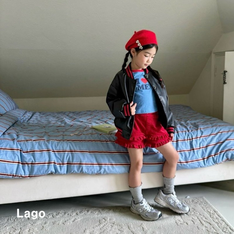 Lago - Korean Children Fashion - #minifashionista - Mimi Baseball Jumper - 7