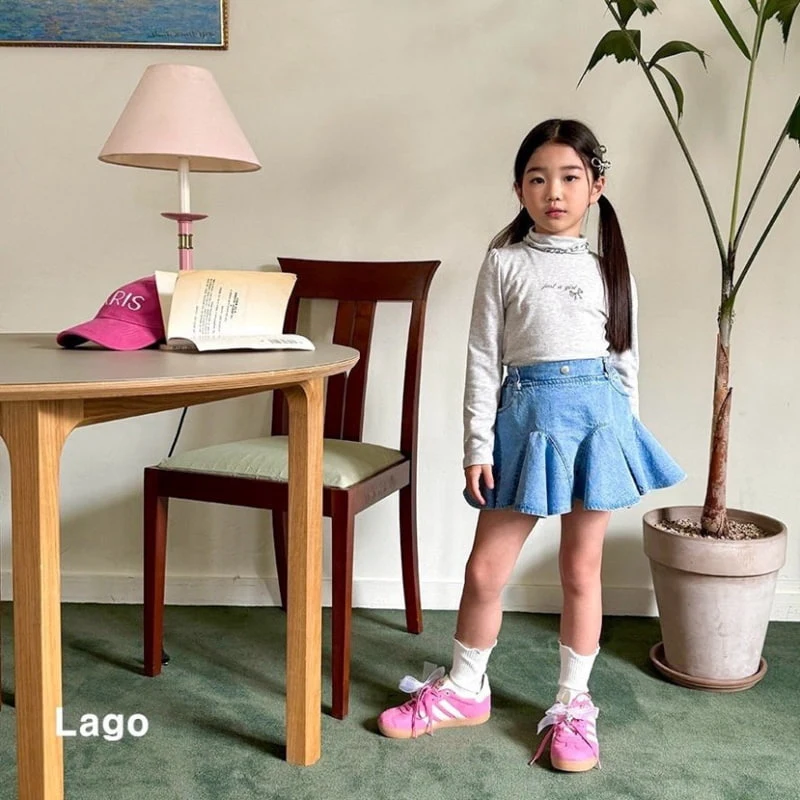 Lago - Korean Children Fashion - #minifashionista - Cozy Span Turtleneck Tee - 8