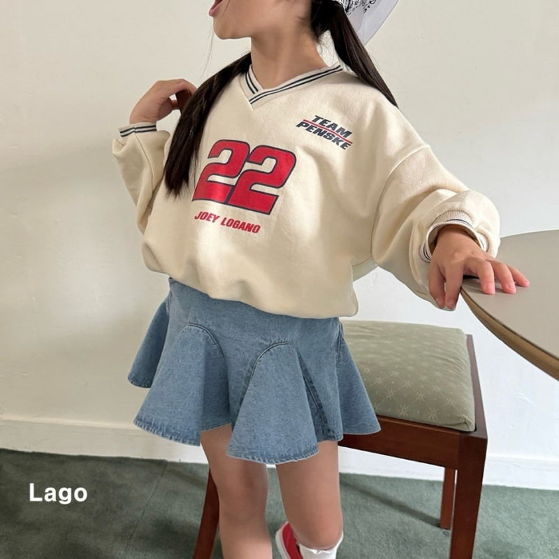 Lago - Korean Children Fashion - #stylishchildhood - V Banding Sweatshirts - 11