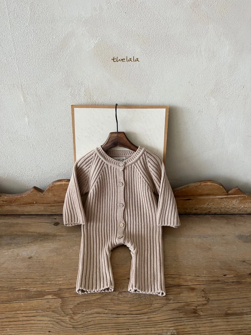 Lala - Korean Baby Fashion - #babyboutique - Off Knit Bodysuit - 7