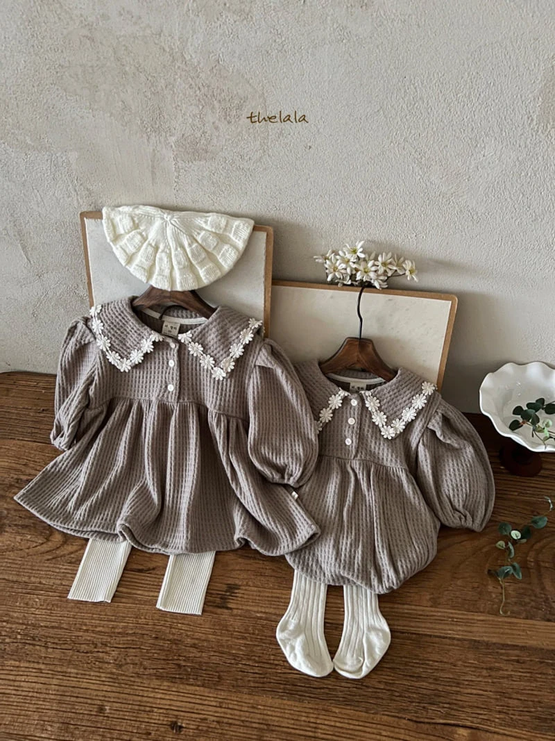 Lala - Korean Baby Fashion - #babyboutique - Dandelion Bodysuit - 6