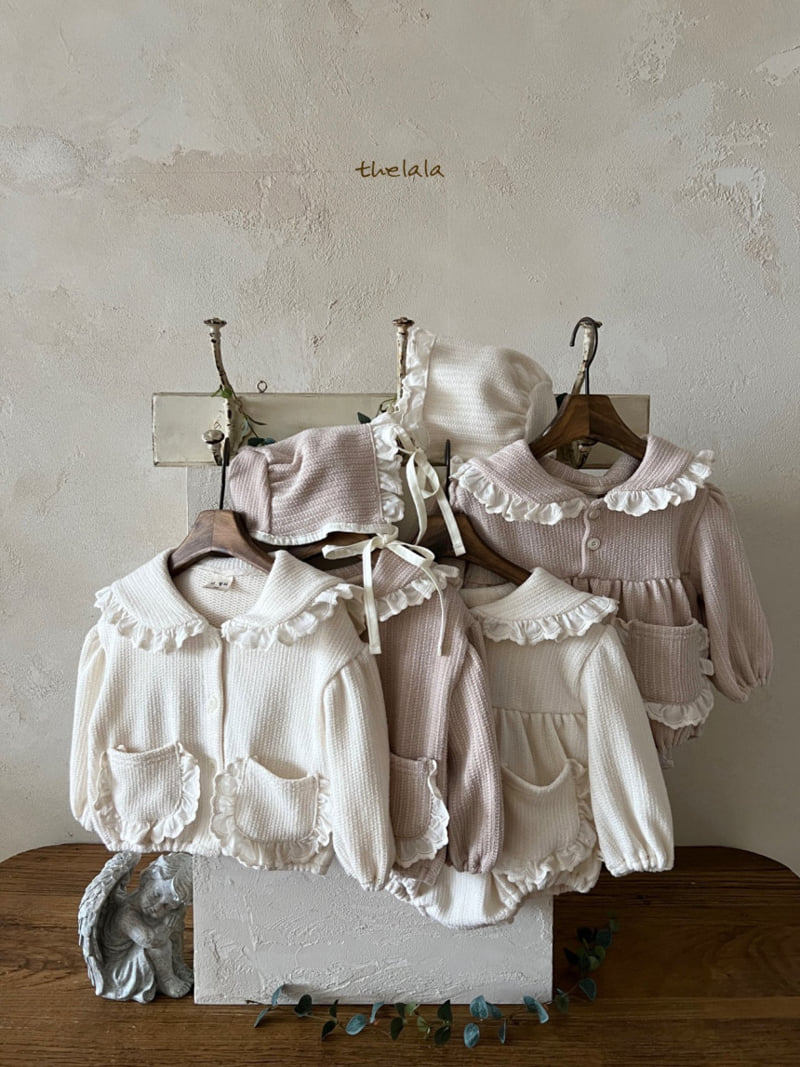 Lala - Korean Baby Fashion - #babyboutiqueclothing - Sailor Frill Bonnet - 5