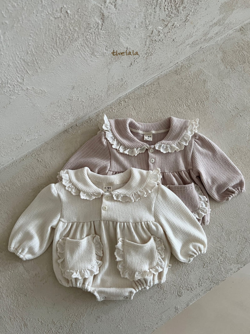 Lala - Korean Baby Fashion - #babyclothing - Sailor Frill Bodysuit - 12