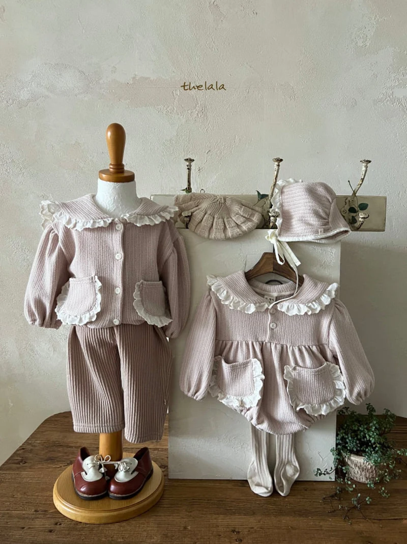 Lala - Korean Baby Fashion - #babyfever - Sailor Frill Bonnet - 8