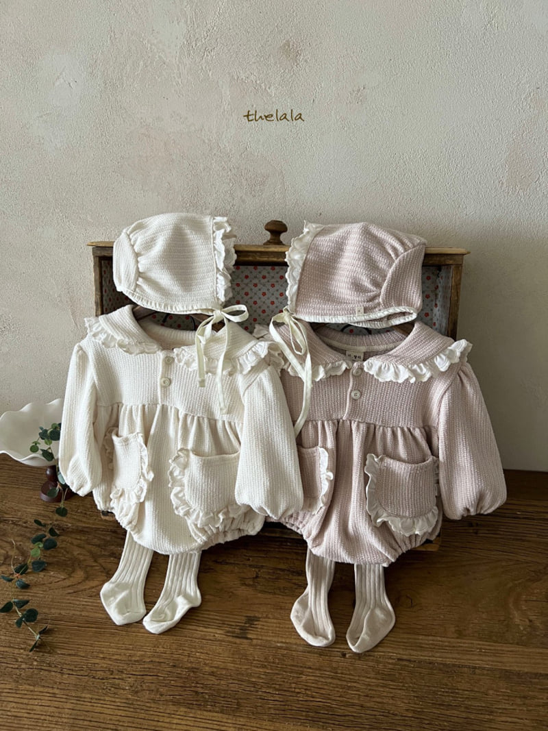 Lala - Korean Baby Fashion - #babygirlfashion - Sailor Frill Bonnet - 9