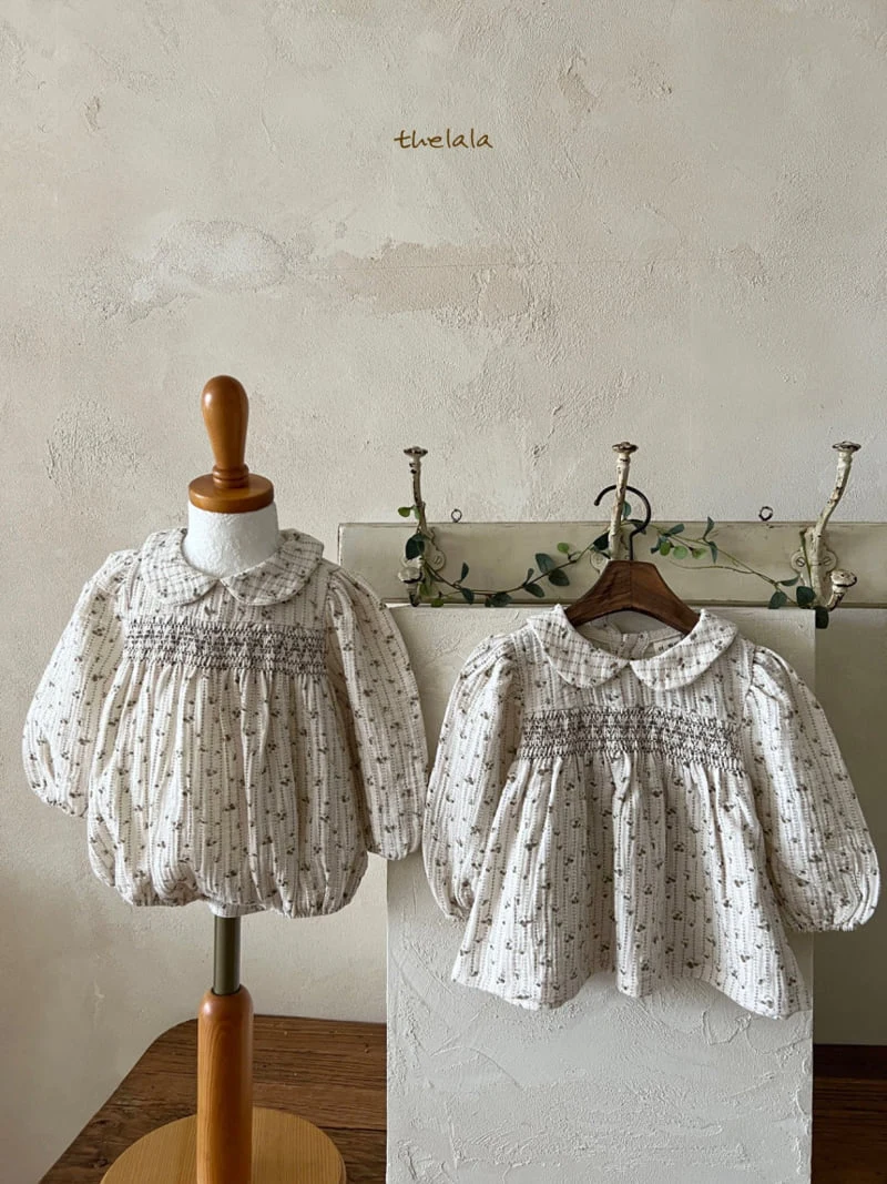 Lala - Korean Baby Fashion - #babyootd - El Smocked Bodysuit - 10