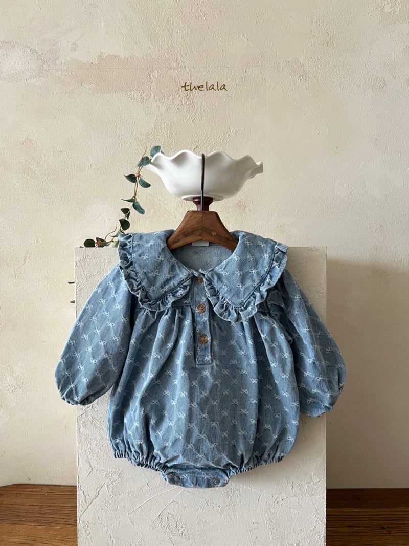 Lala - Korean Baby Fashion - #babyoutfit - Jamjam Collar Bodysuit