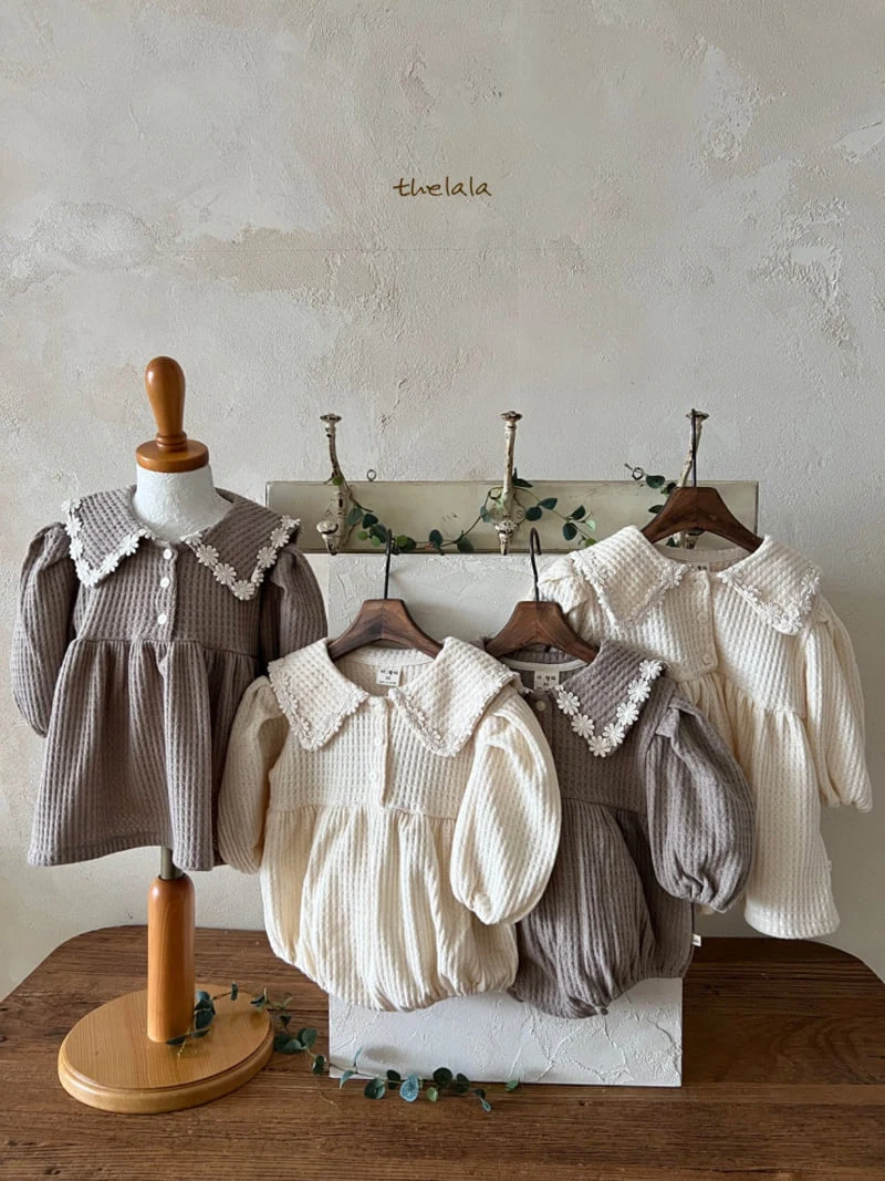 Lala - Korean Baby Fashion - #babyoutfit - Dandelion Bodysuit - 2