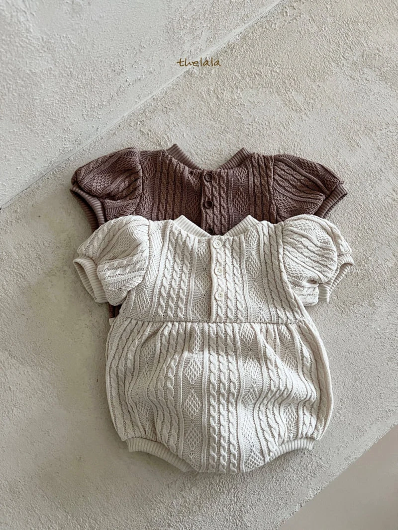 Lala - Korean Baby Fashion - #onlinebabyshop - Baguette Bodysuit