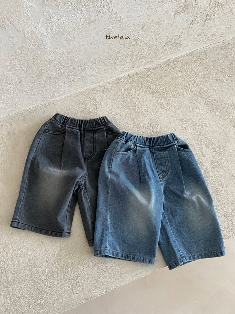 Lala - Korean Children Fashion - #childofig - Wide Denim Pants - 12