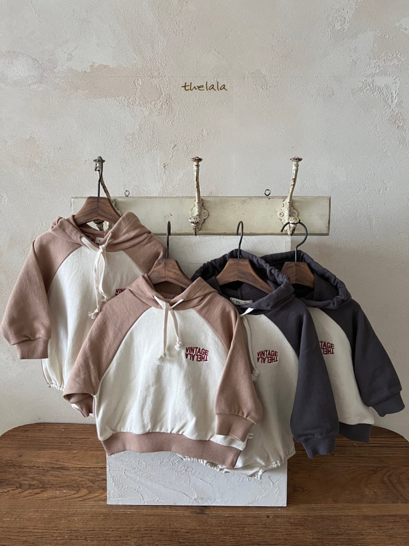 Lala - Korean Children Fashion - #designkidswear - Vintage Hoodie - 3