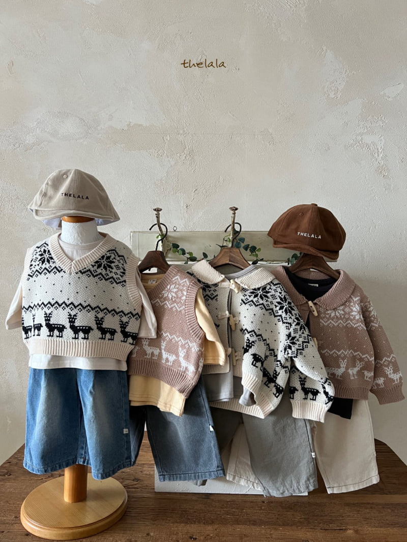 Lala - Korean Children Fashion - #designkidswear - Deer Vest - 5