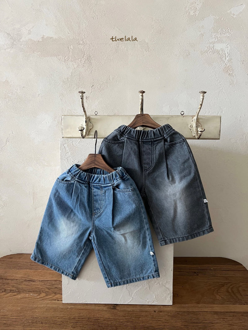 Lala - Korean Children Fashion - #discoveringself - Wide Denim Pants