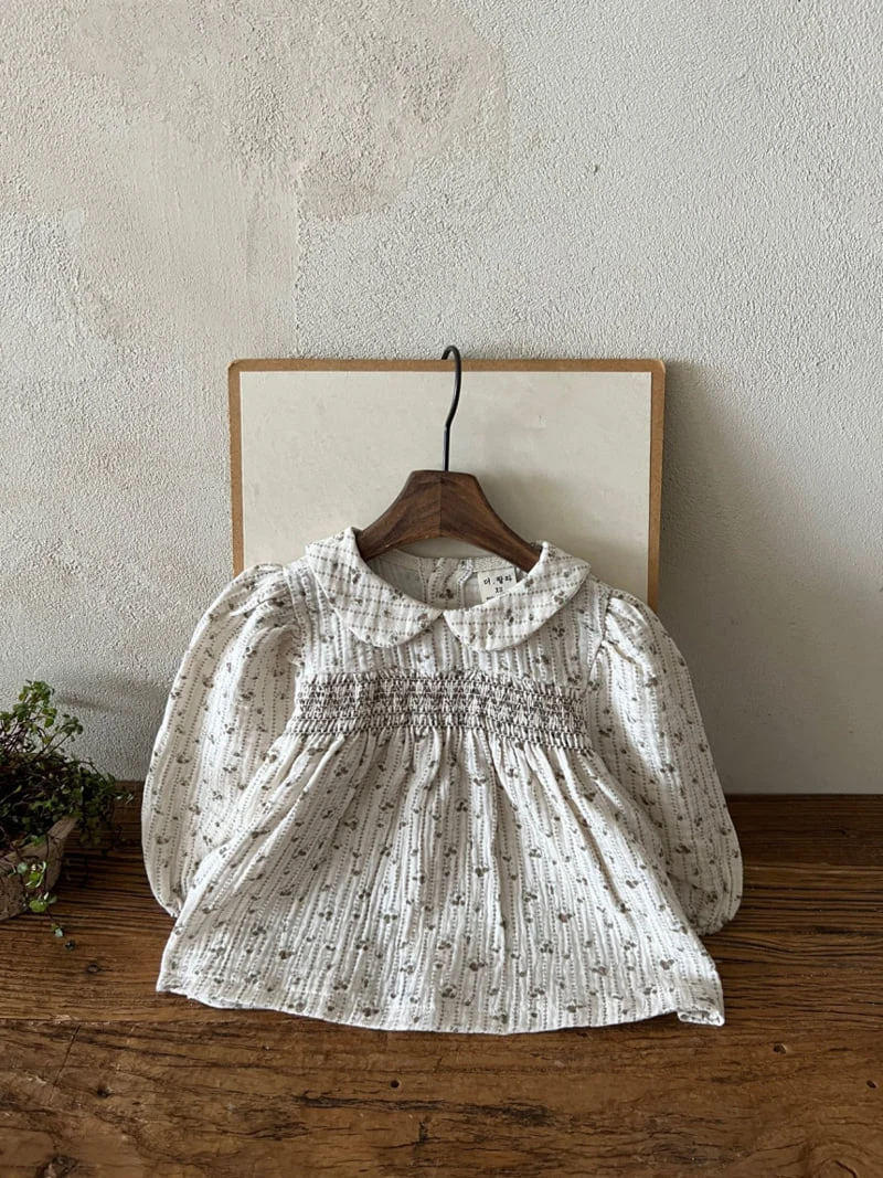 Lala - Korean Children Fashion - #discoveringself - El Smocked Blouse - 2