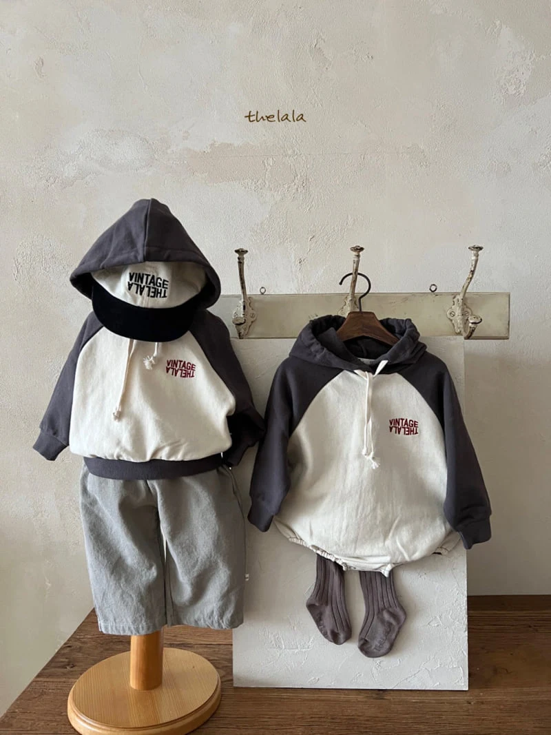 Lala - Korean Children Fashion - #fashionkids - Vintage Hoodie - 5