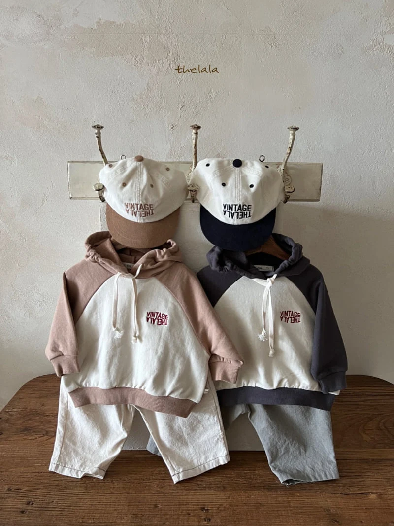 Lala - Korean Children Fashion - #kidsstore - Vintage Hoodie - 7