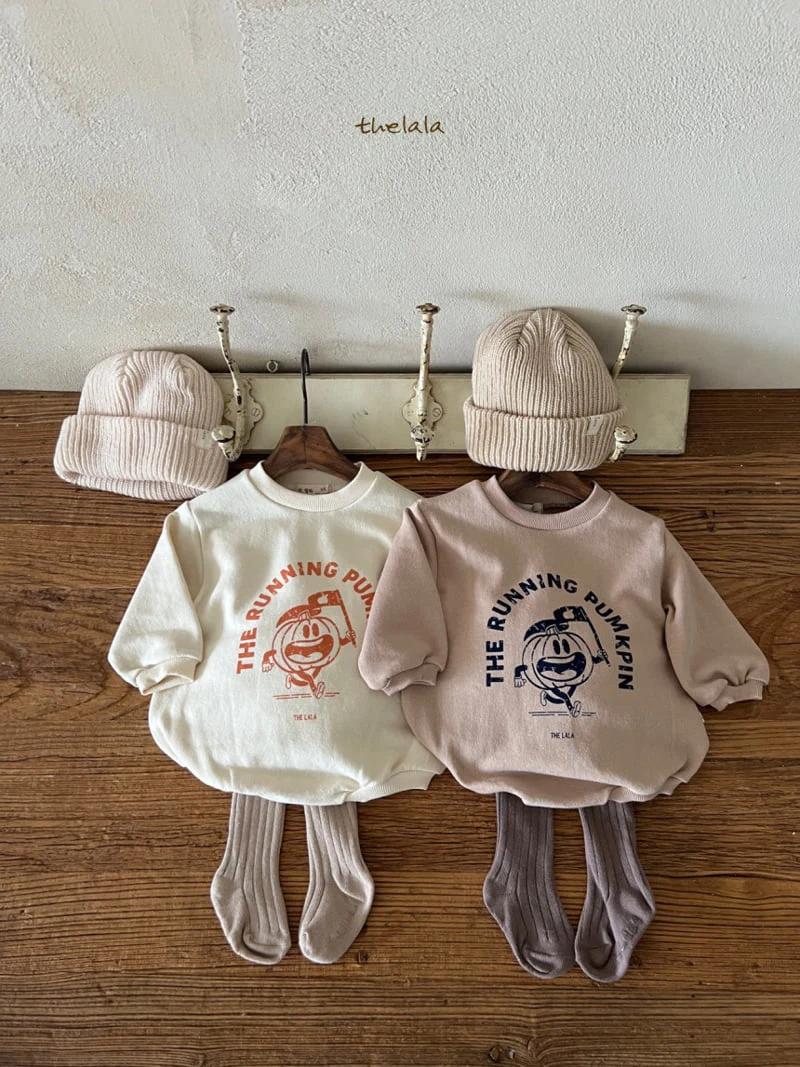 Lala - Korean Children Fashion - #magicofchildhood - Pumpkin Bodysuit - 12