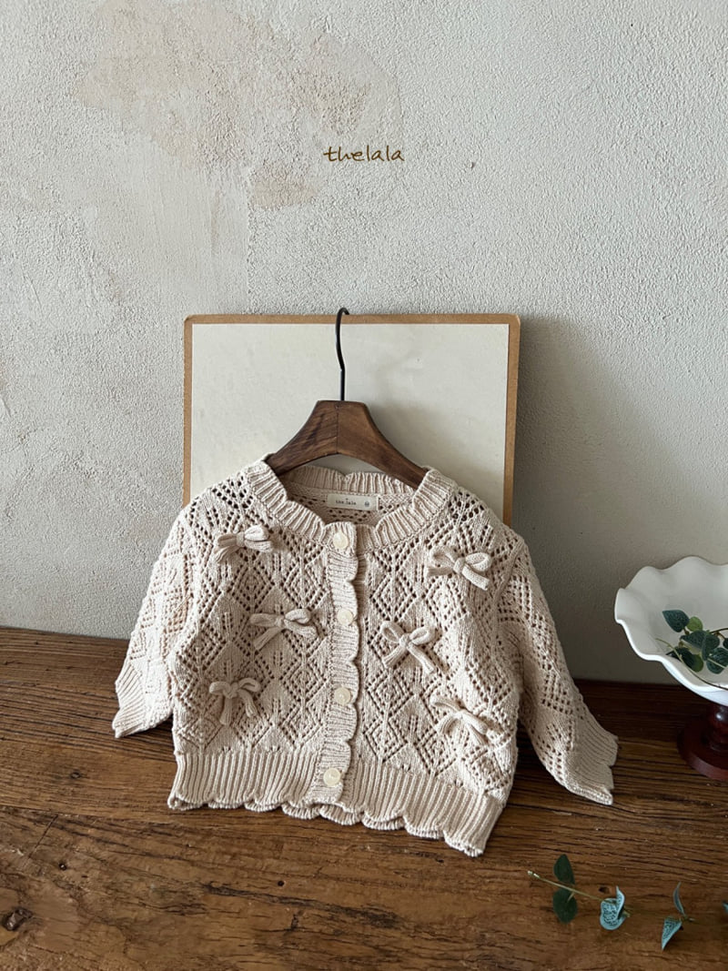 Lala - Korean Children Fashion - #magicofchildhood - Ribbon Knit Cardigan - 12