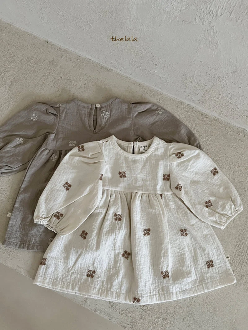 Lala - Korean Children Fashion - #prettylittlegirls - Glory Embroidery Dress