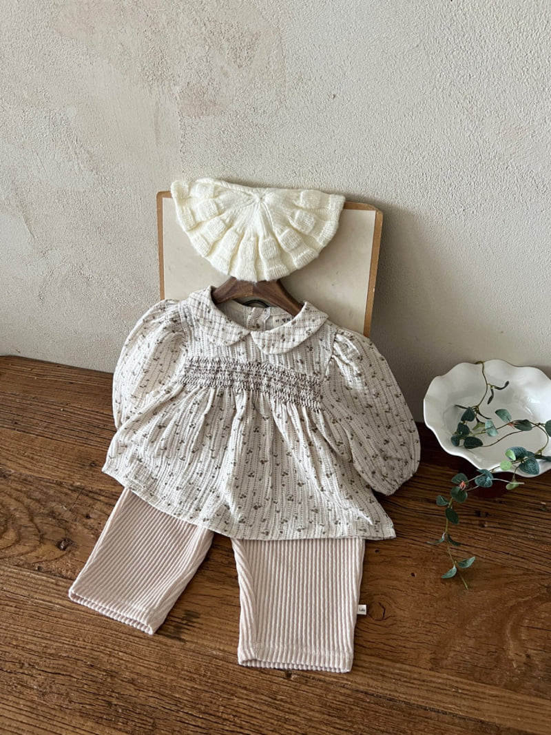 Lala - Korean Children Fashion - #prettylittlegirls - El Smocked Blouse - 11