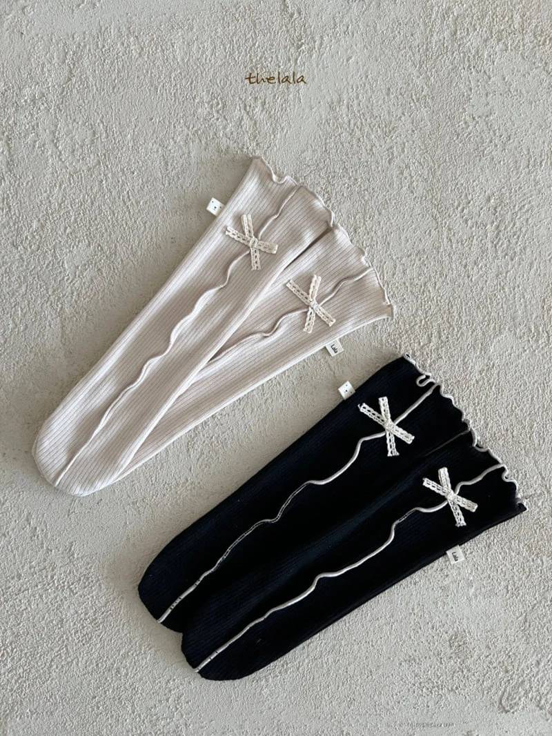 Lala - Korean Children Fashion - #prettylittlegirls - Trio Socks - 12