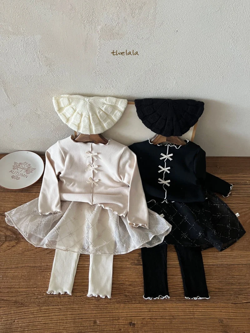 Lala - Korean Children Fashion - #todddlerfashion - Visu Leggings - 3